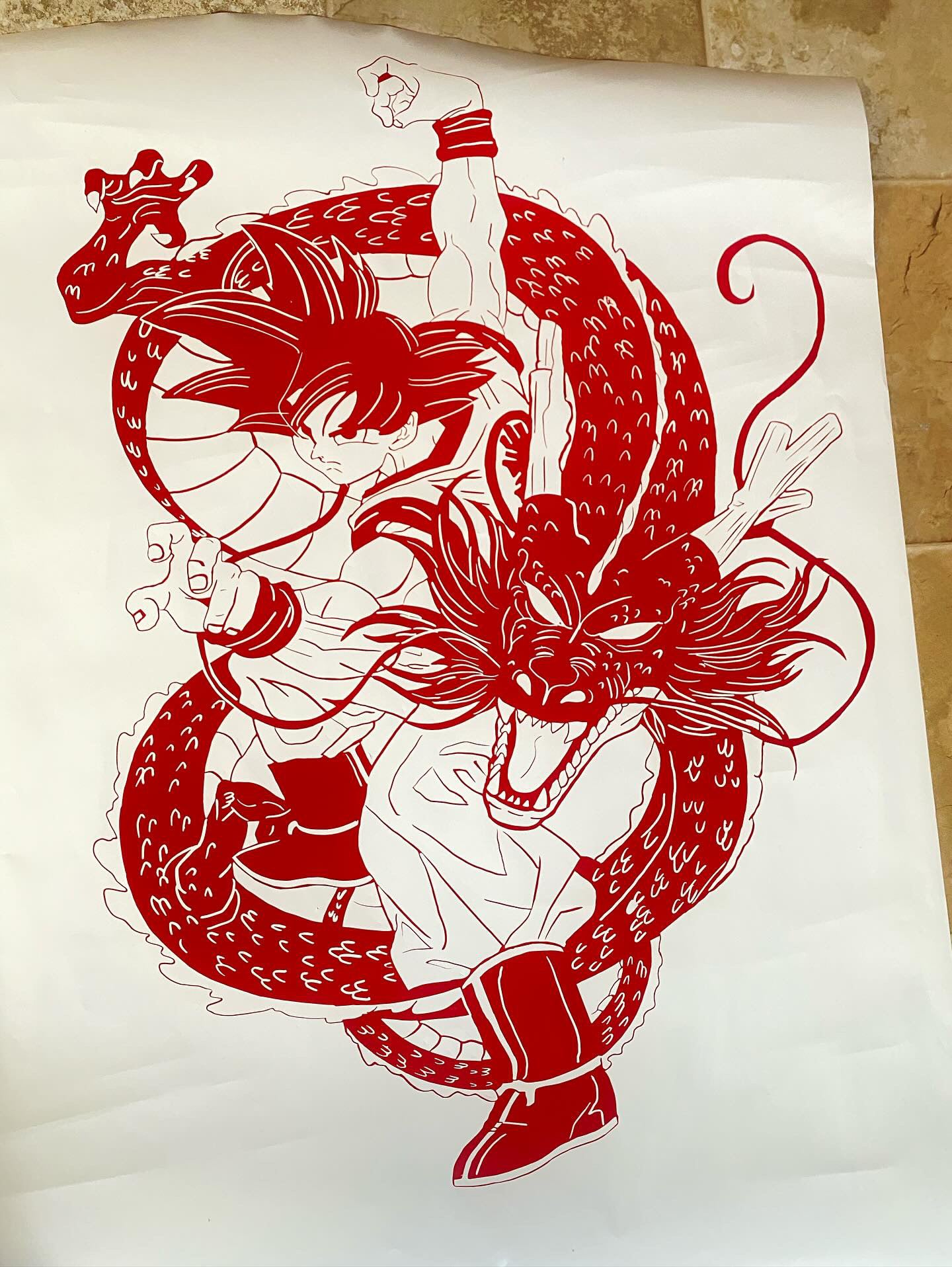 DBZ Dragon Decal