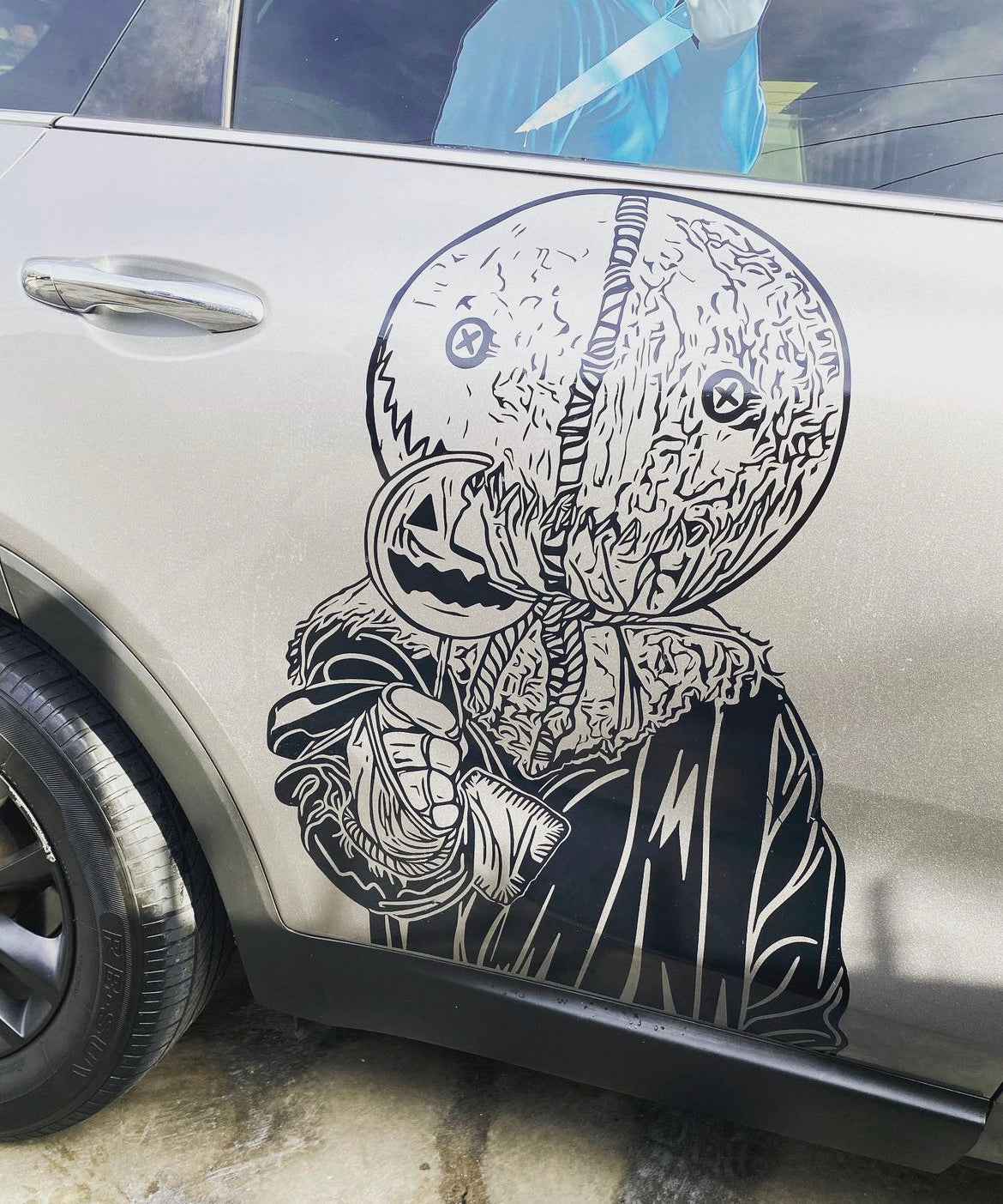 Sam Trick or Treat Halloween Decal