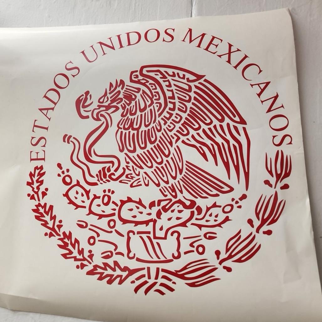 Escudo De Mexico Decal | Calcomania