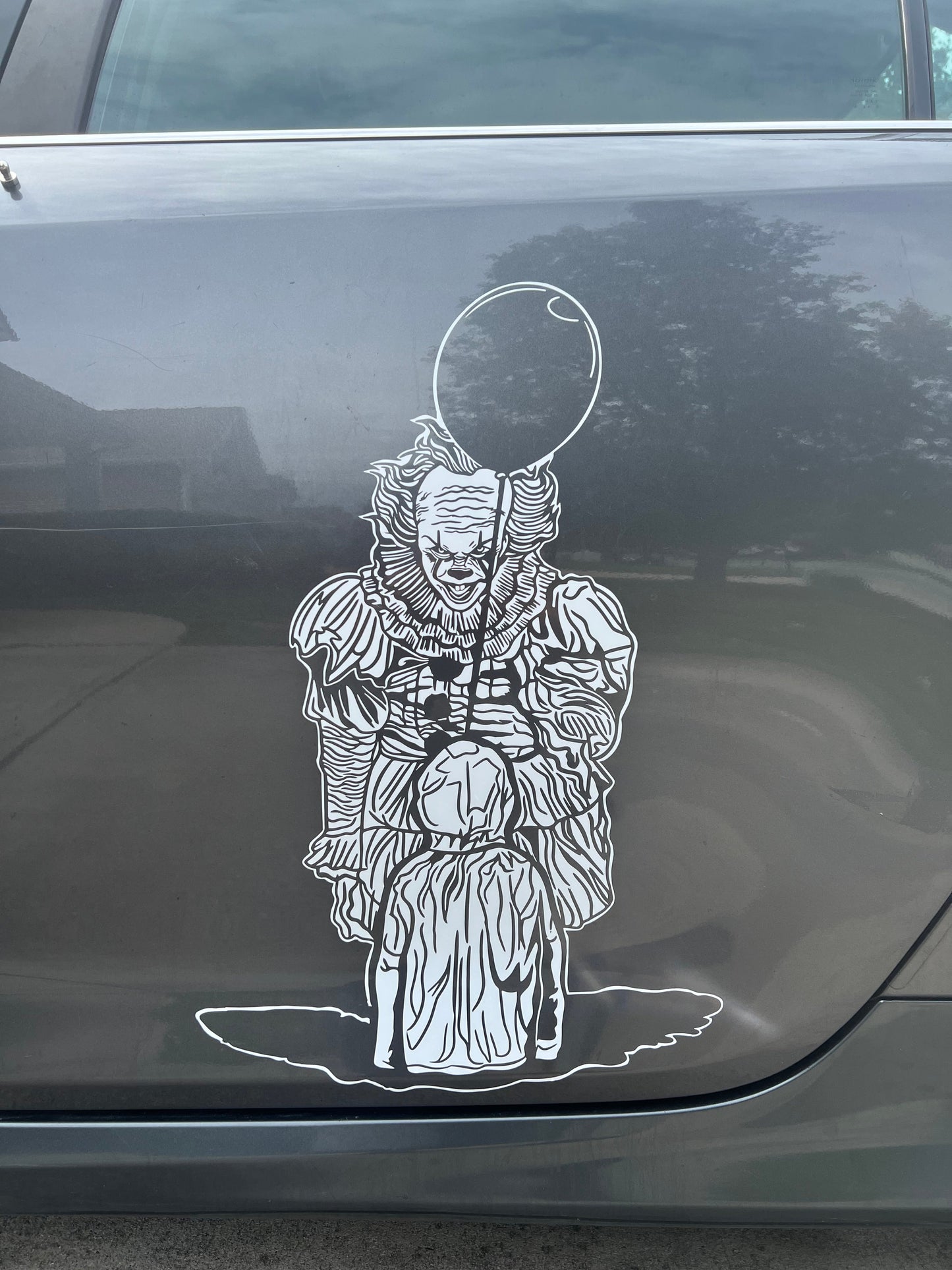 Pennywise with Georgie Decal