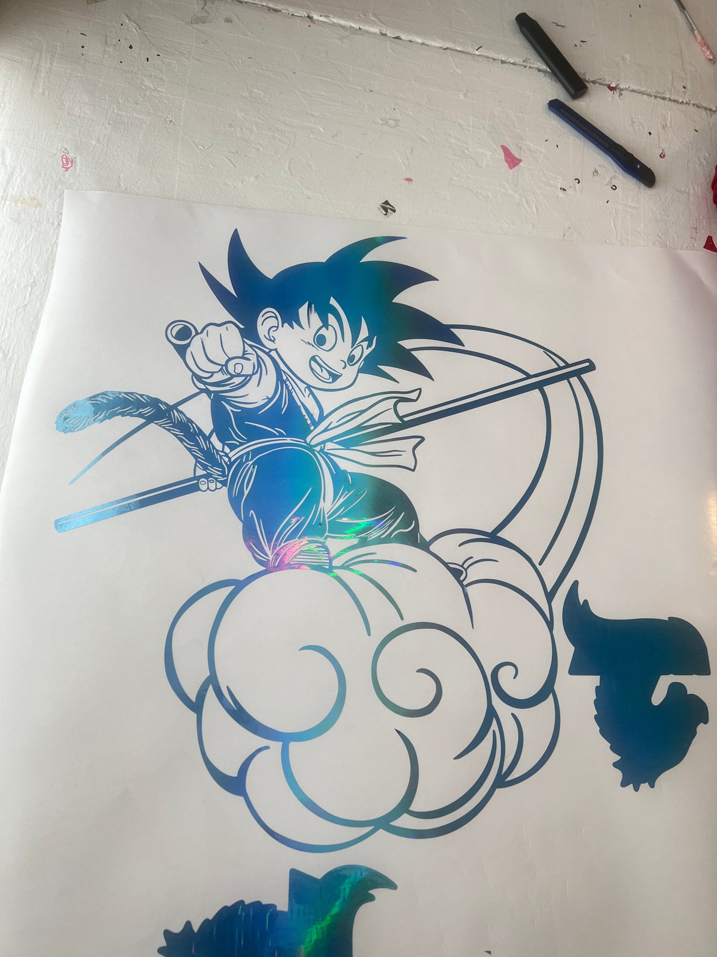 Kid Goku Decal