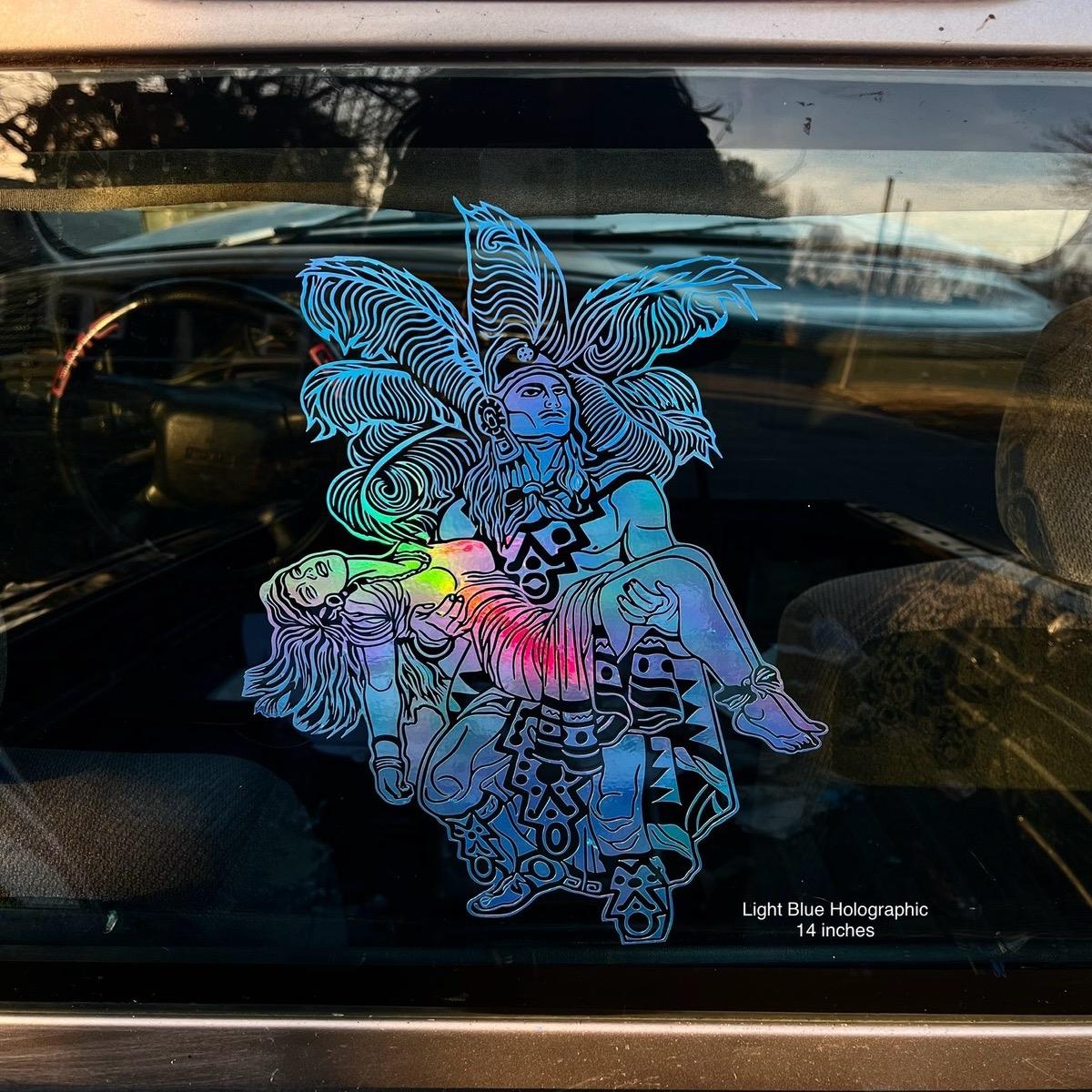 Popocatepetl y Iztaccihuatl Decal