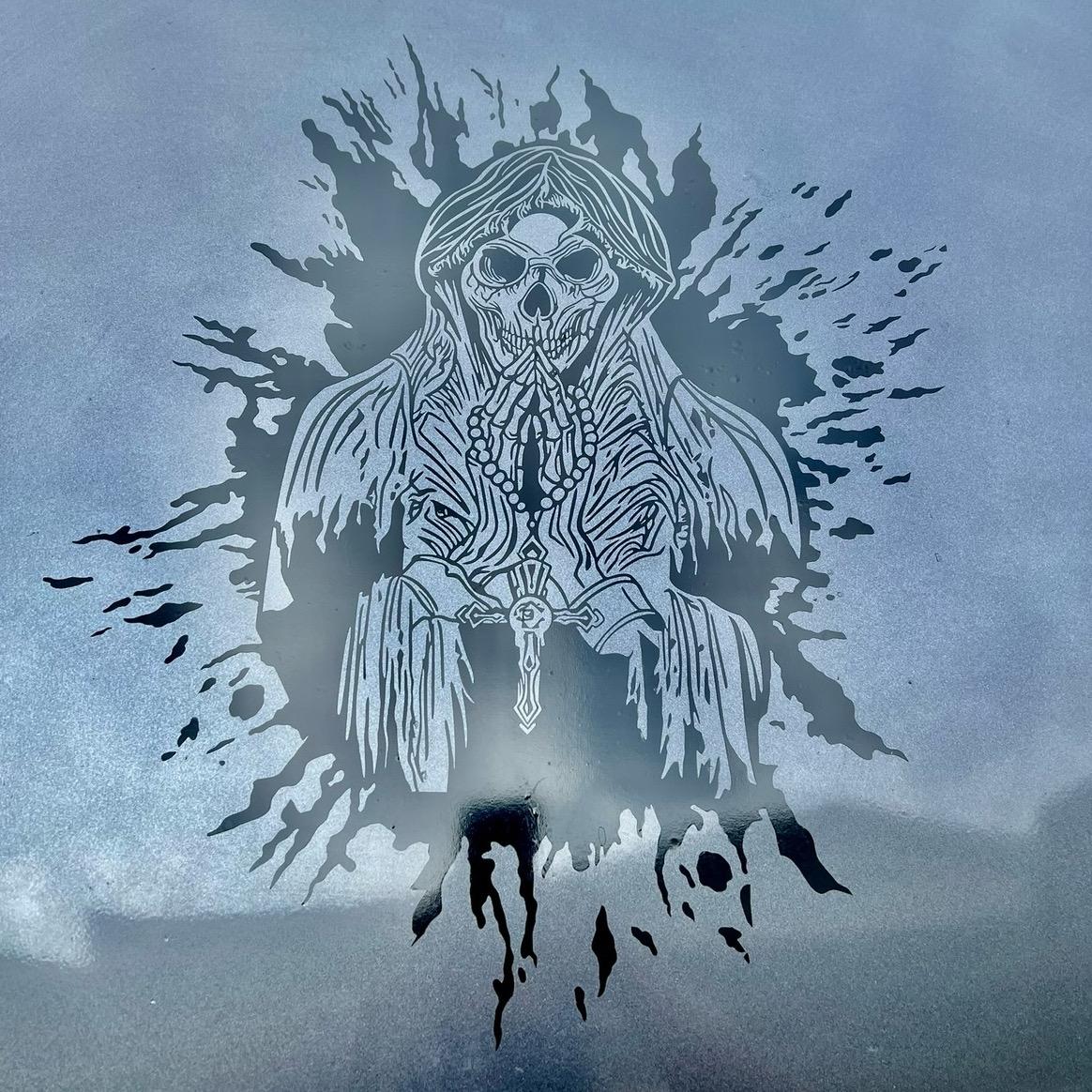 Santa Muerte Decal