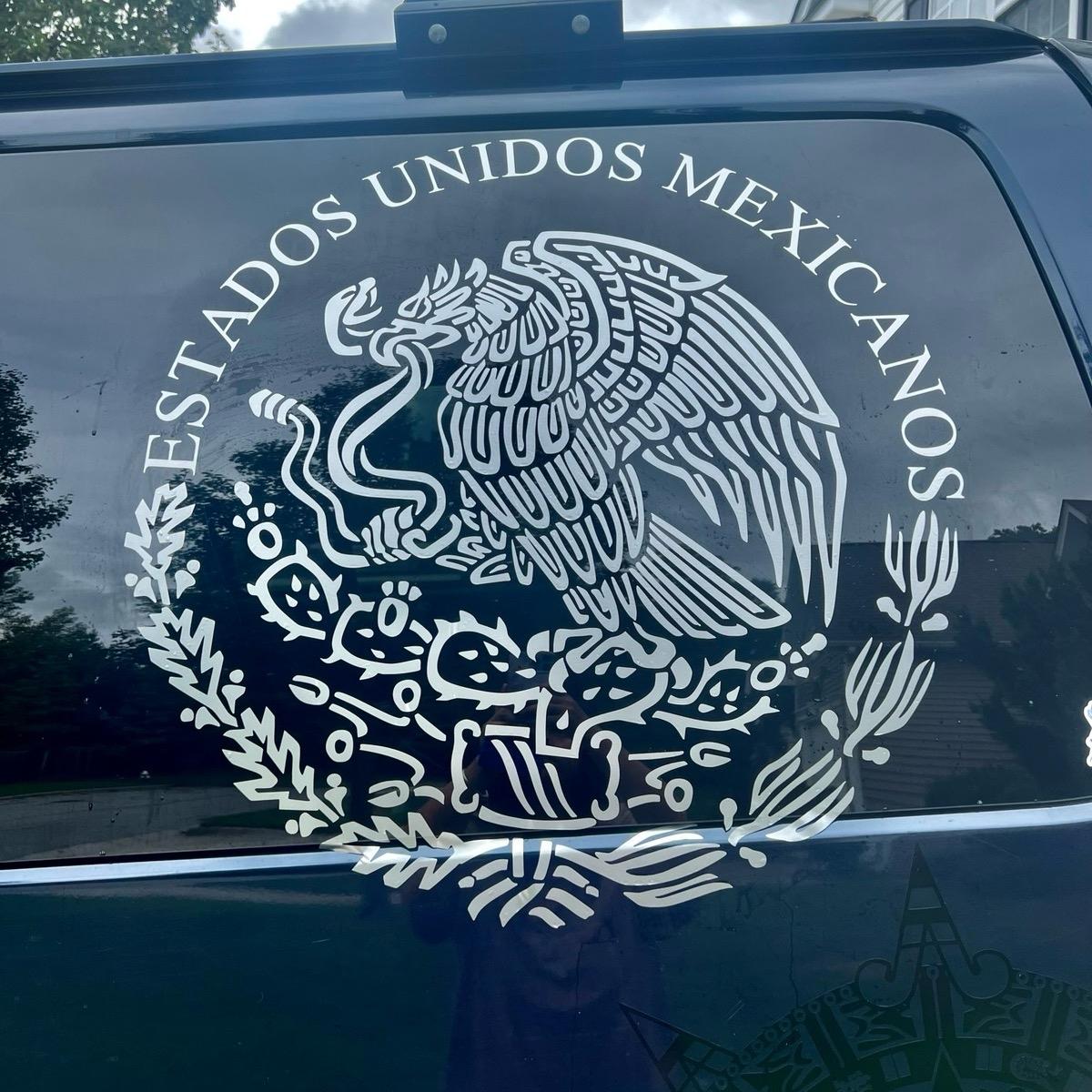 Escudo De Mexico Decal | Calcomania