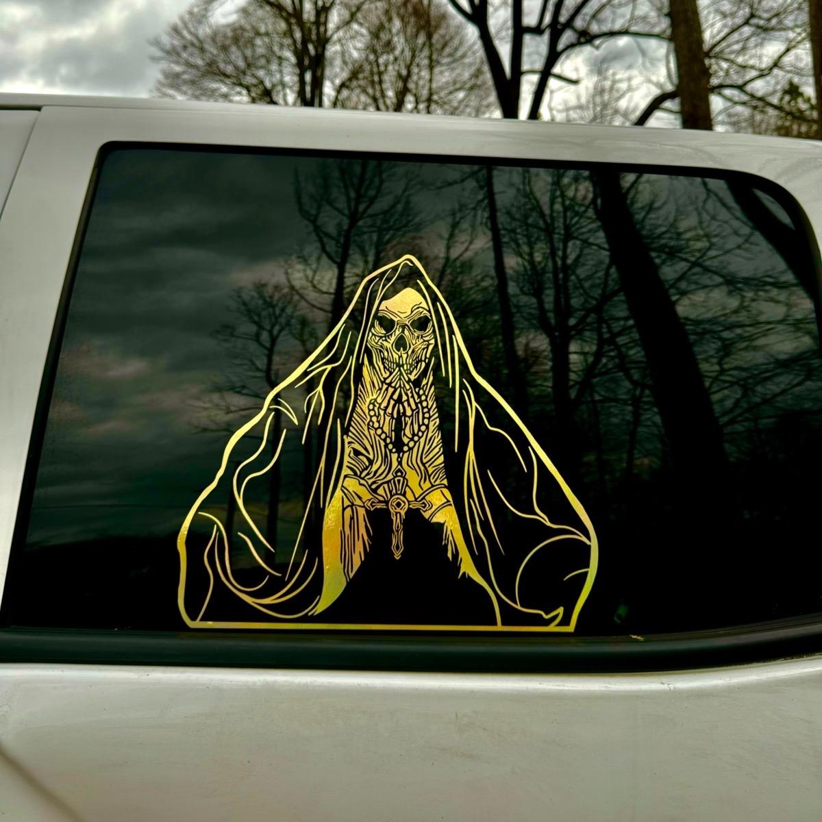 Santa Muerte Decal
