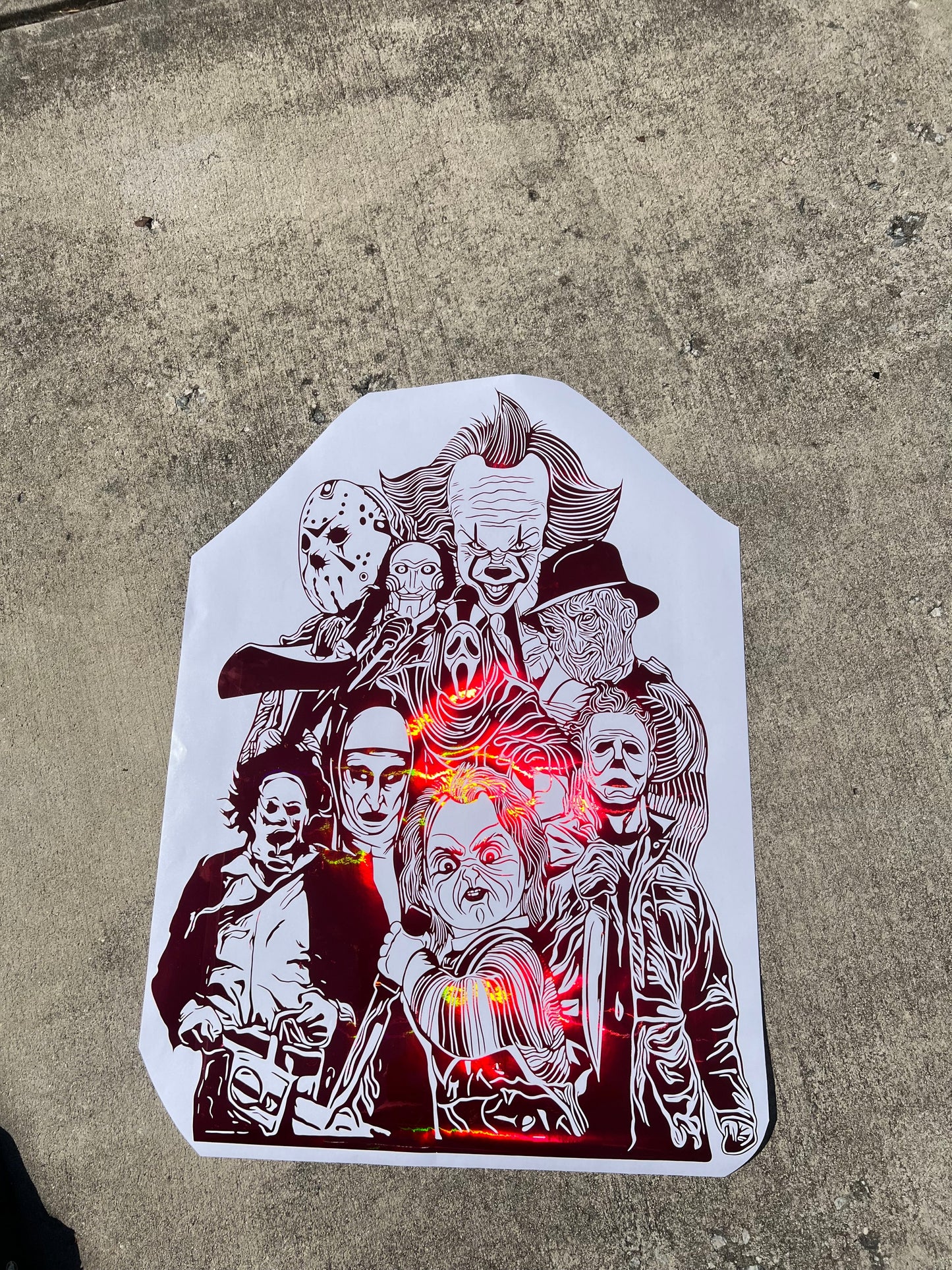 Halloween Monster Mash Decal