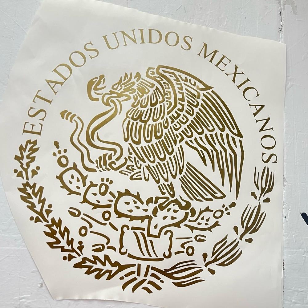 Escudo De Mexico Decal | Calcomania