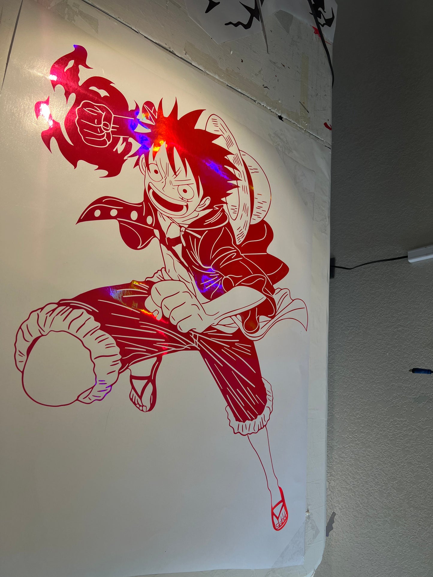 Luffy Decal