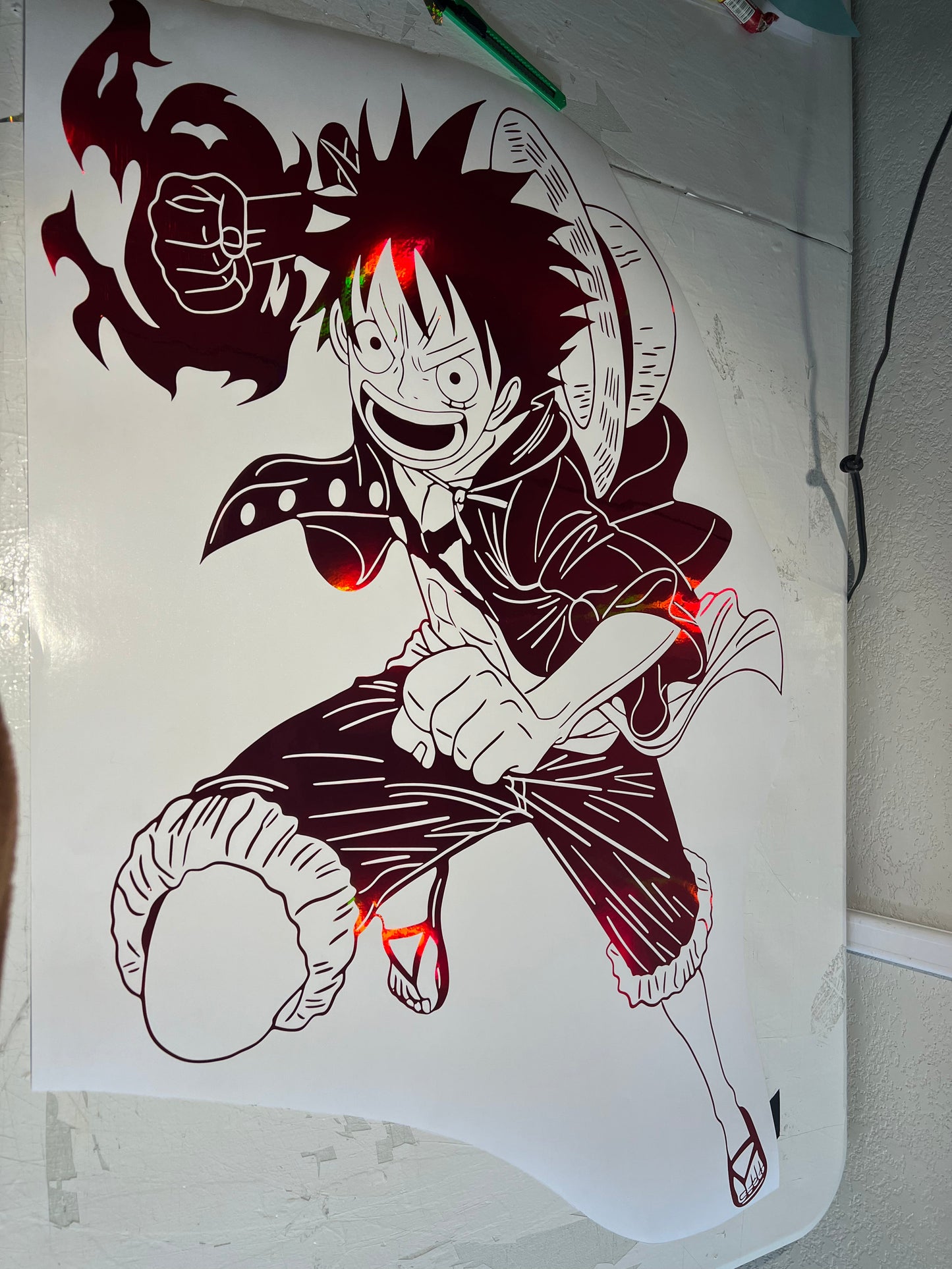 Luffy Decal