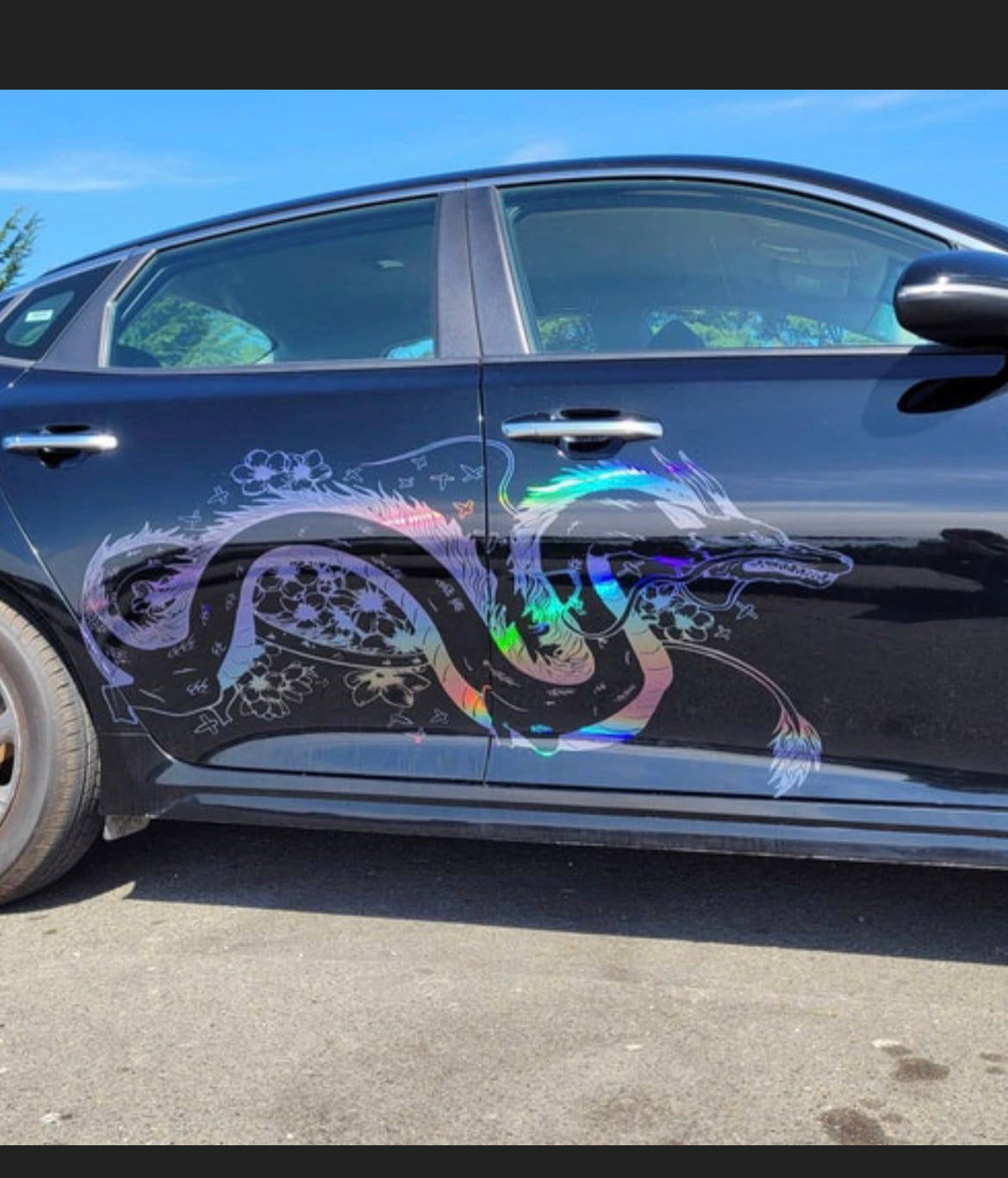 Haku Dragon Decal