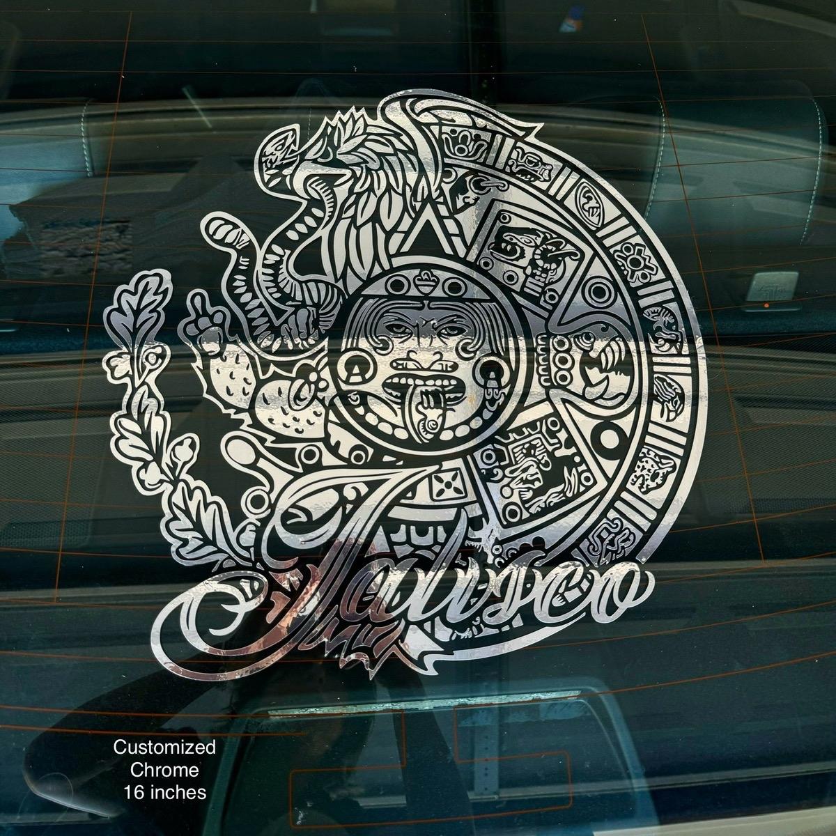 Azteca de Mexico Decal