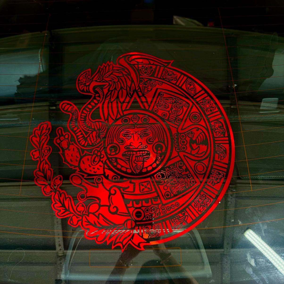 Azteca de Mexico Decal