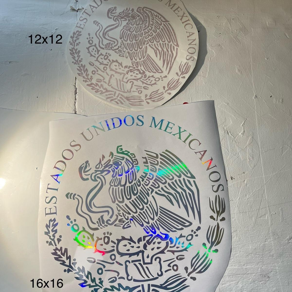 Escudo De Mexico Decal | Calcomania