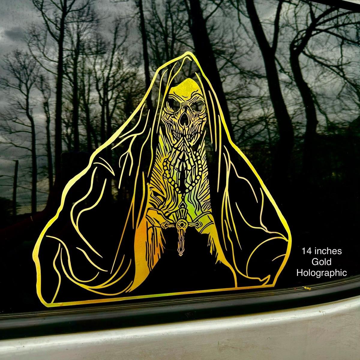 Santa Muerte Decal