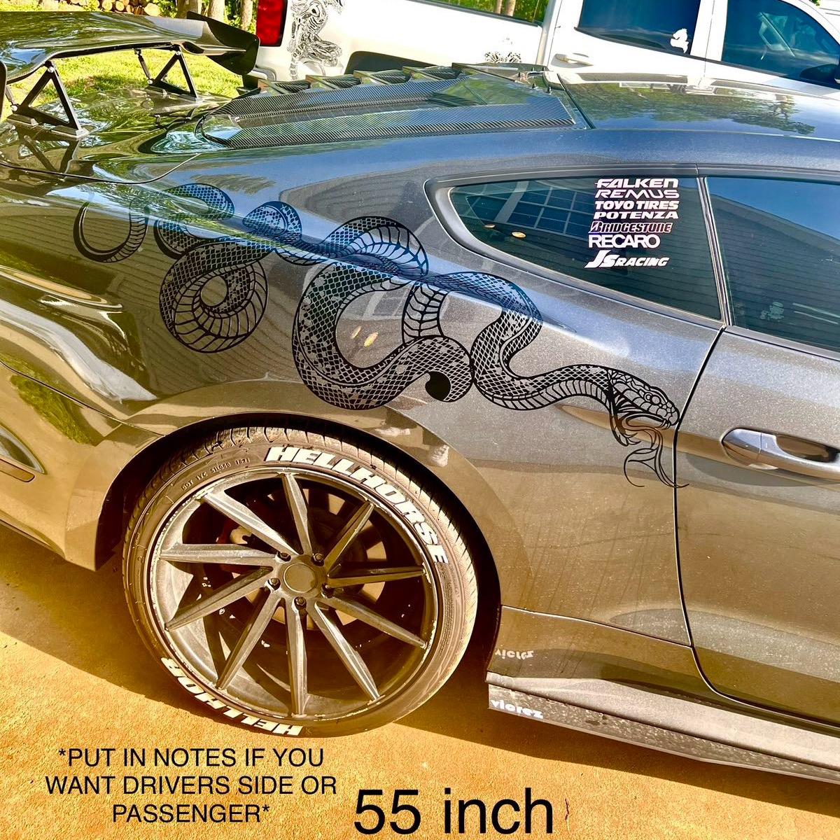 Snake Cobra Large Decal