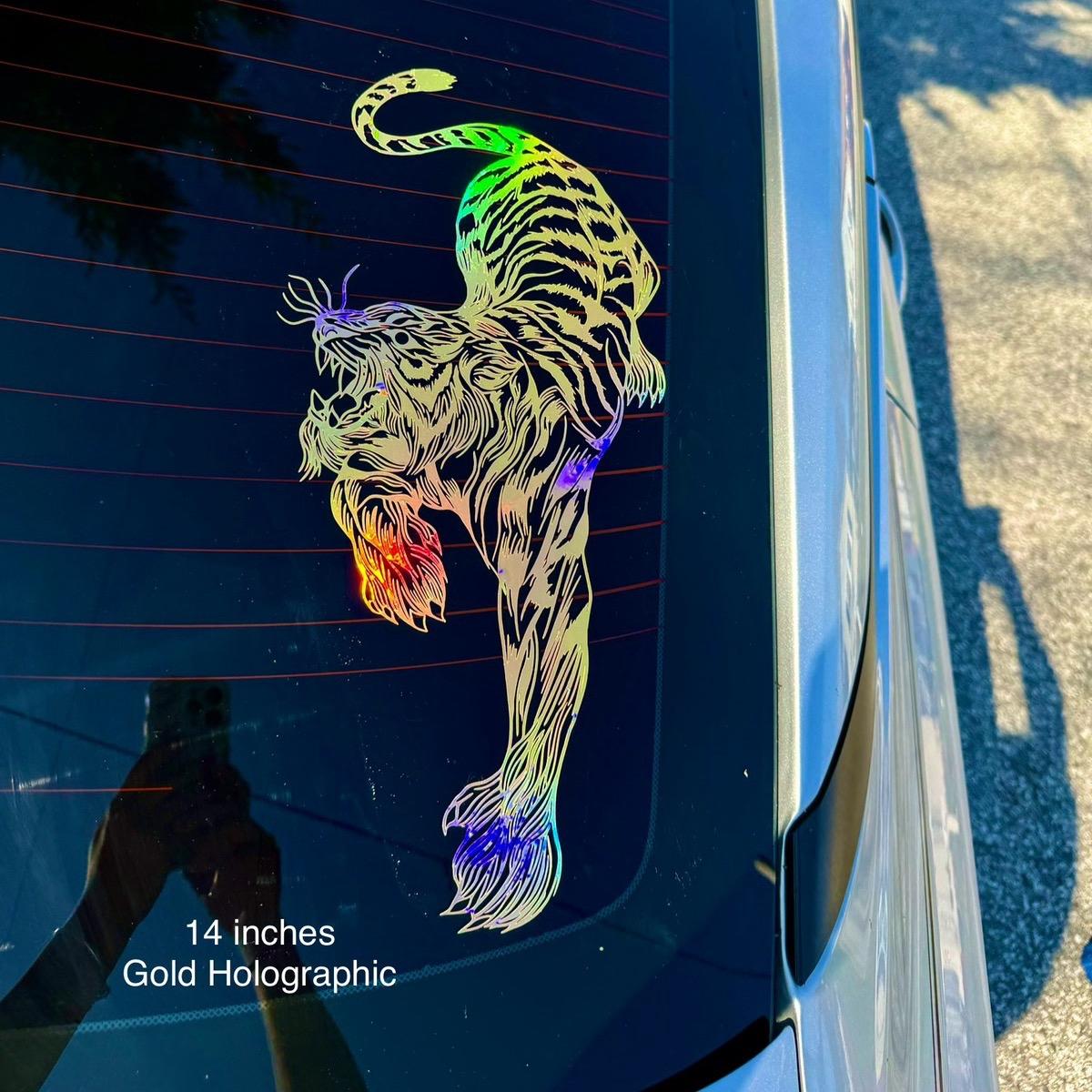 Tiger Decal Sticker