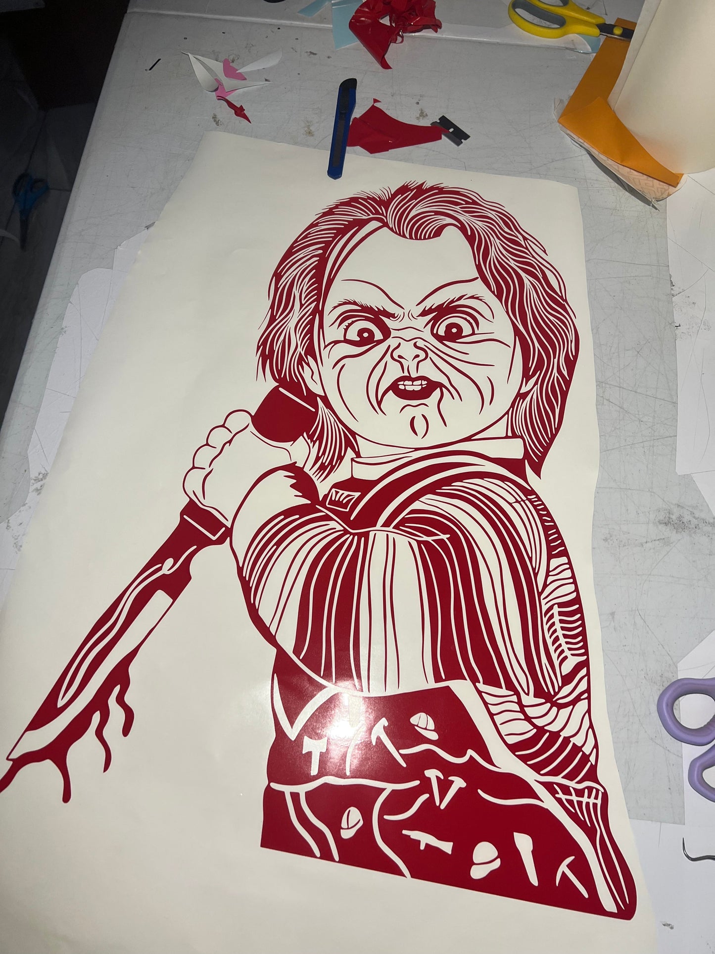 Chucky Decal (Design #2)