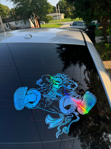 Luffy Gear 5 Decal – DecalleyGraphics