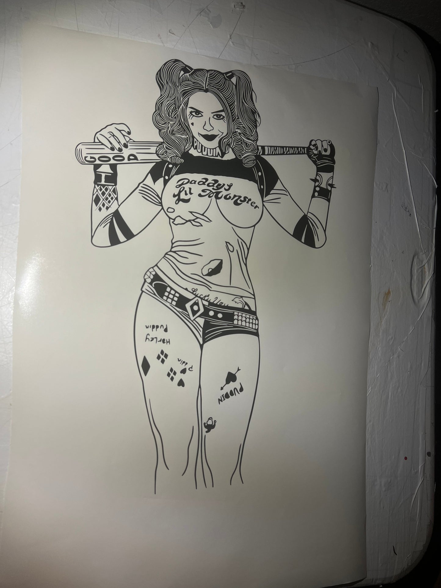 Harley Quinn Decal