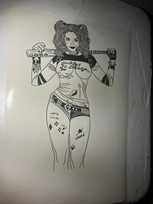 Harley Quinn Decal
