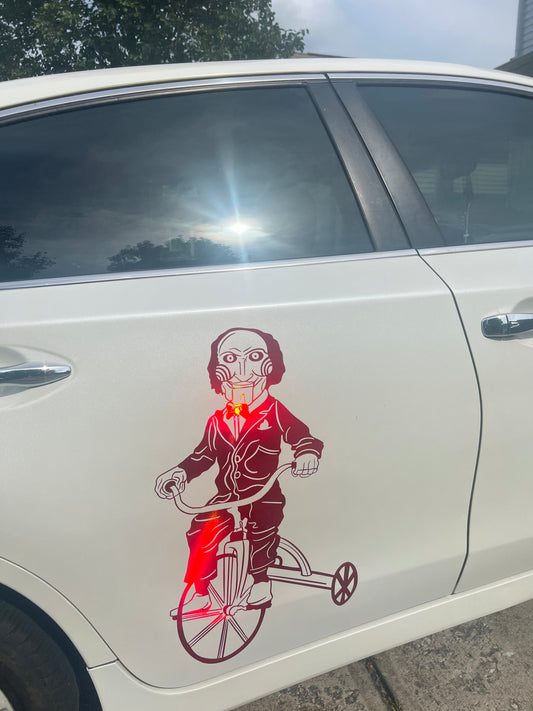 Jigsaw Halloween Decal