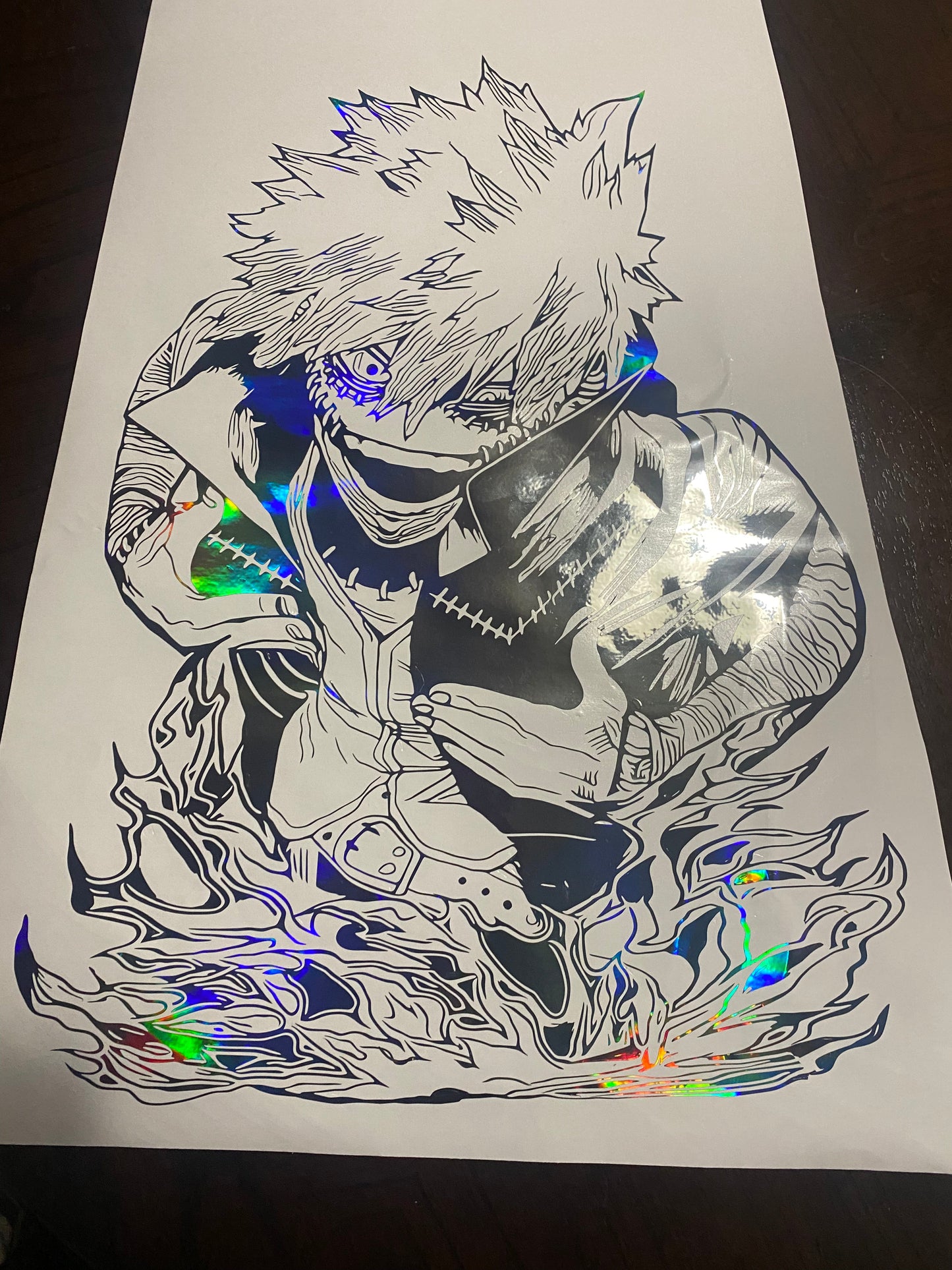 Dabi My Hero Decal