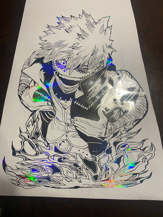 Dabi My Hero Decal