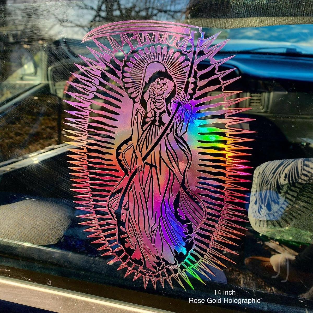 Santa Muerte Decal Sticker