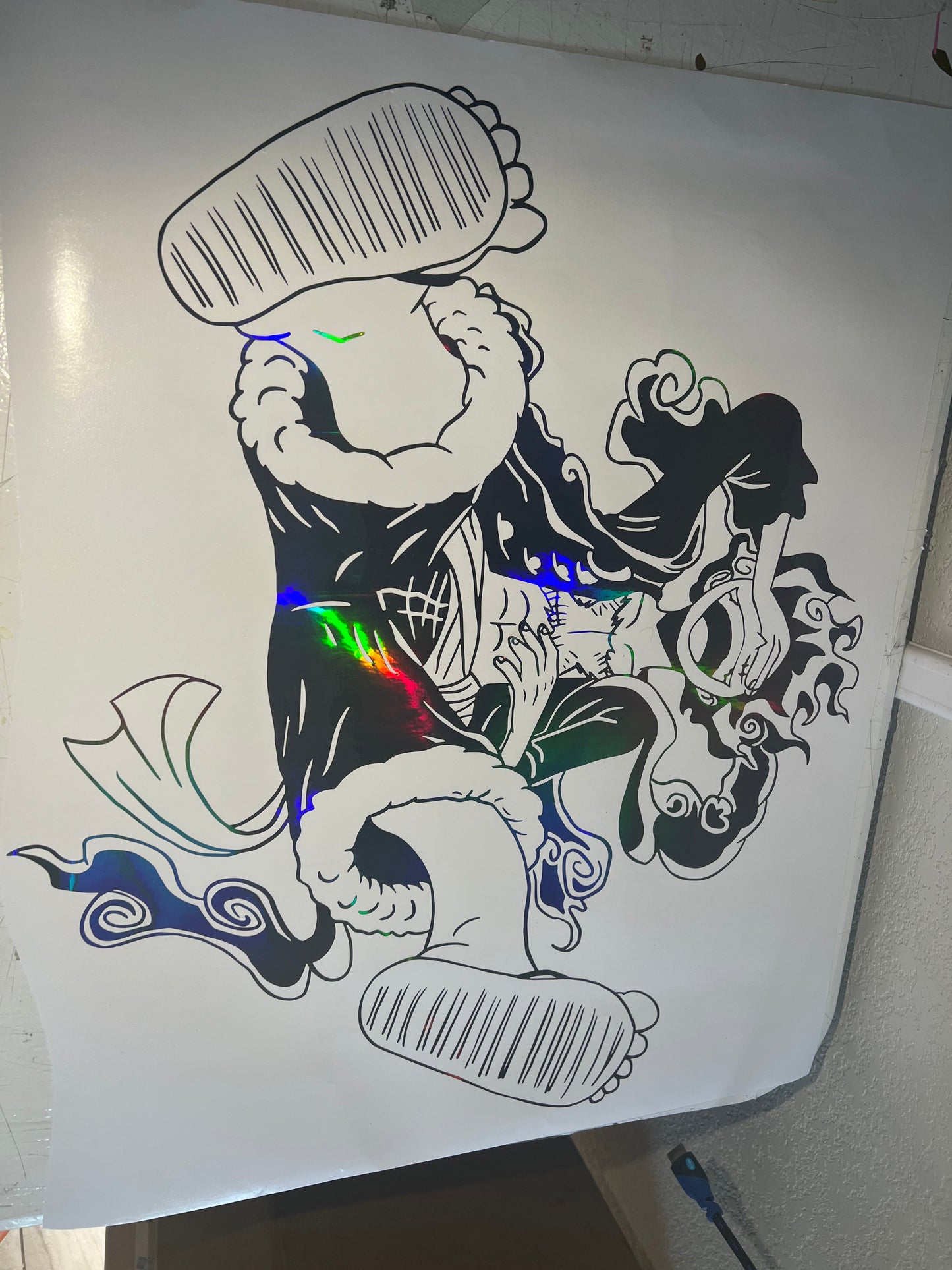 Luffy Gear 5 Decal