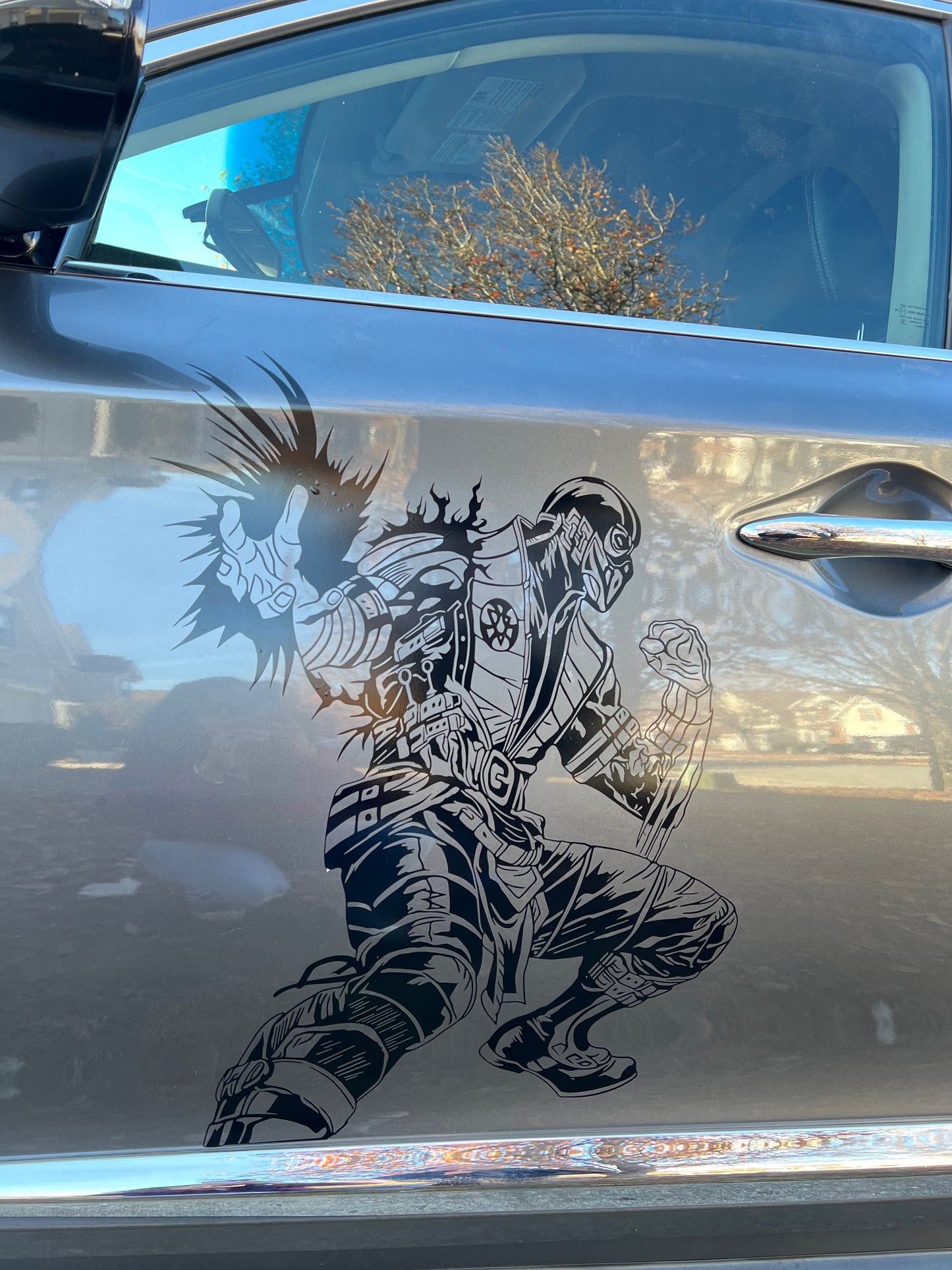 Sub Zero Mortal Kombat Decal