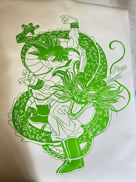 DBZ Dragon Decal