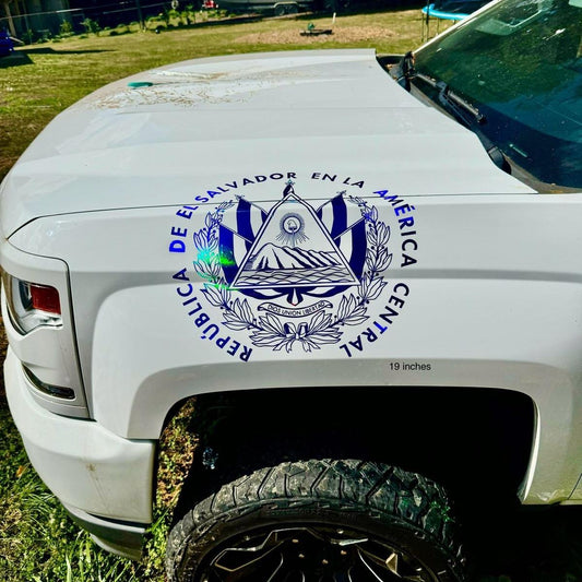 Escudo del Salvador Decal