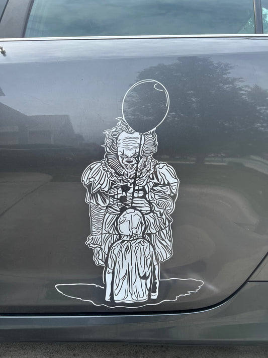 Pennywise with Georgie Decal