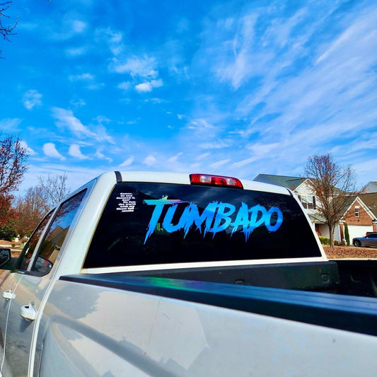 TUMBADO Words Decal