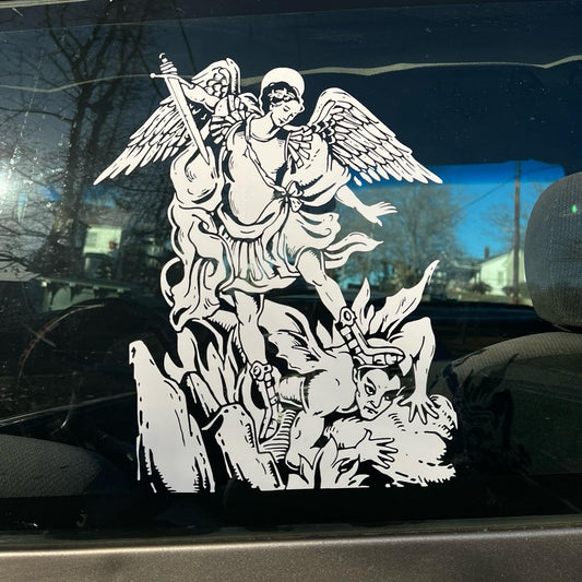 San Miguel Arcangel  Decal