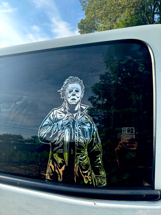 Michael Myers Decal (inverted)