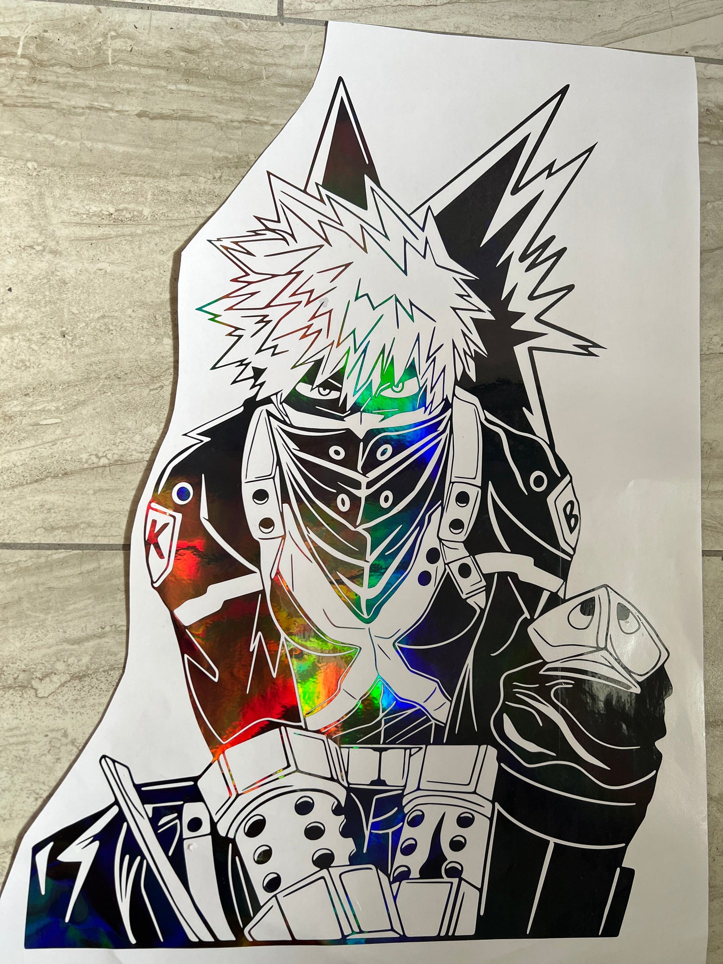 Katsuki Bakugo Decal