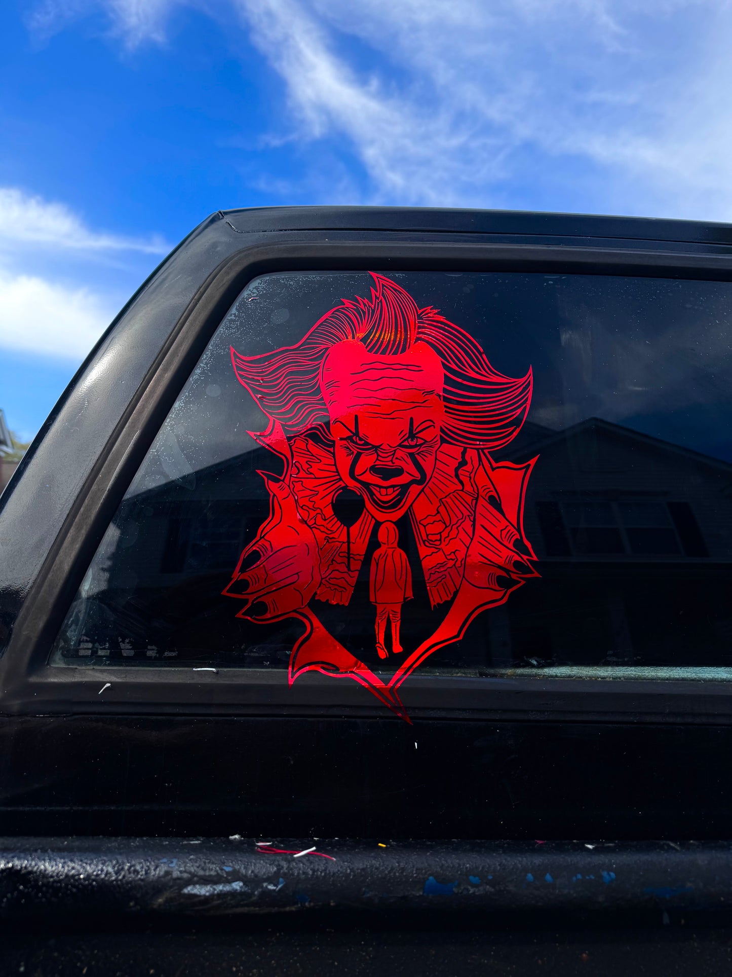 PennyWise design 2 for Dark color cars/ windows