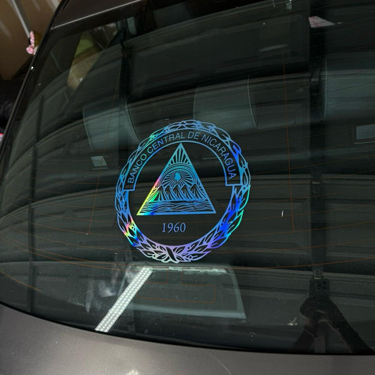 Escudo de Nicaragua Decal