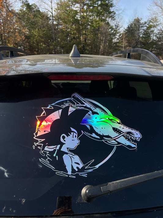 Goku Shenron Decal