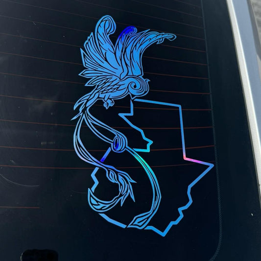 Quetzal Guatemala Bird Decal
