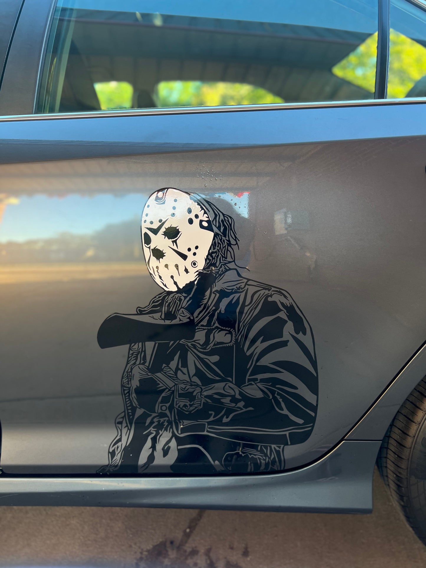 Jason Voorhees Halloween Decal