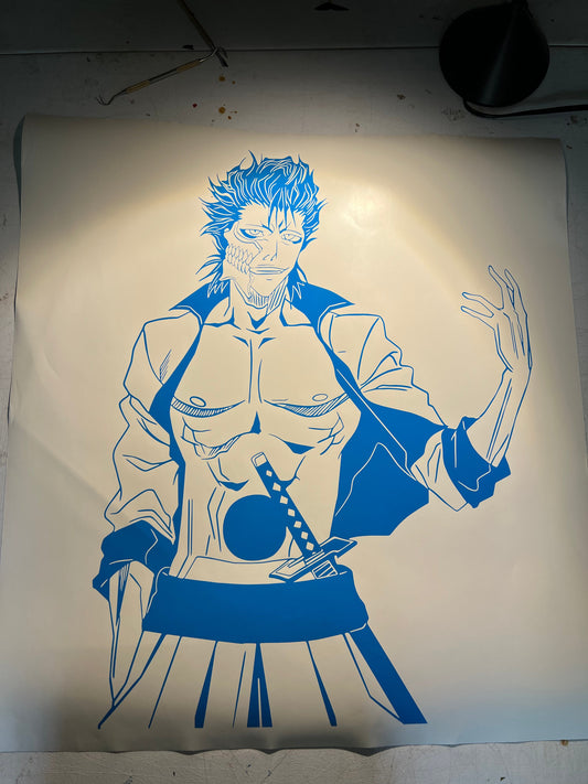 Grimmjow Bleach Decal