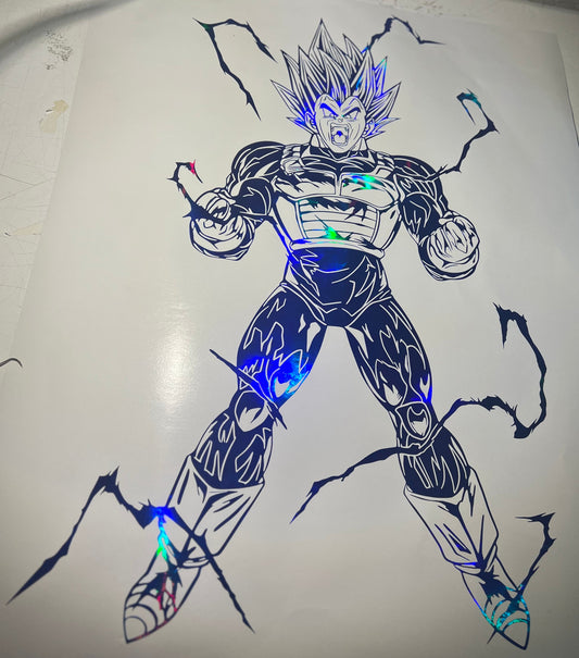 Vegeta Decal