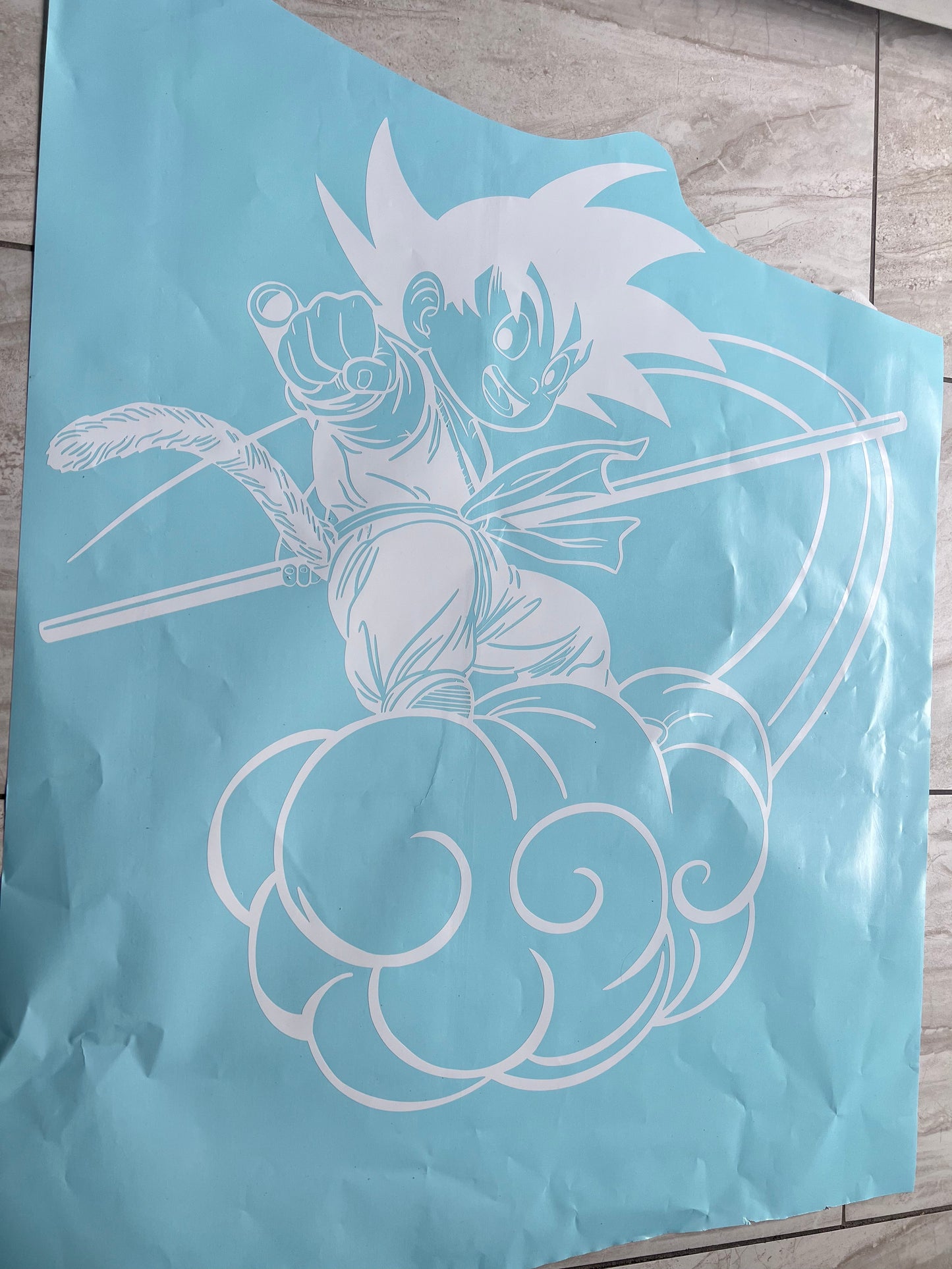 Kid Goku Decal