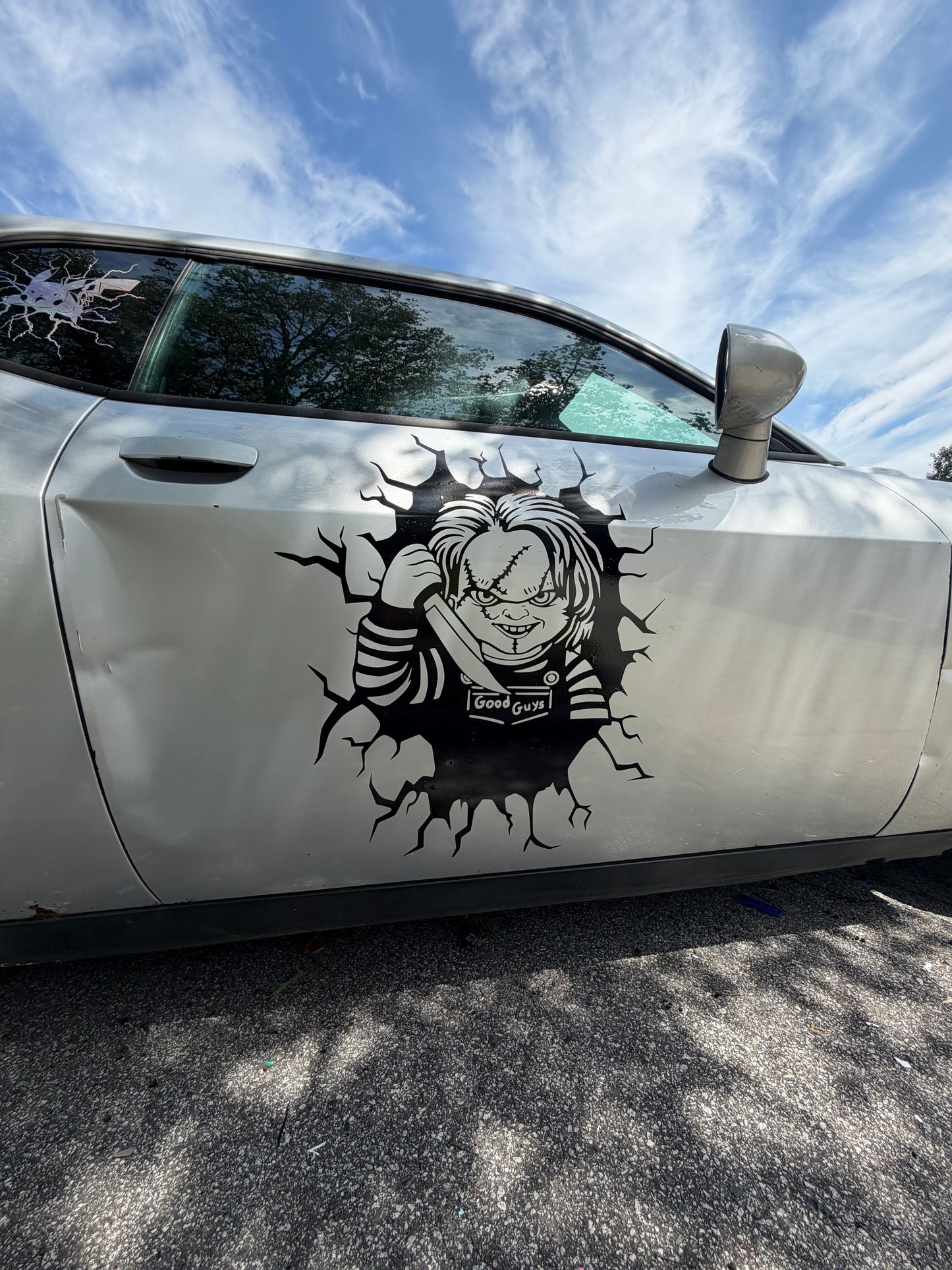 Chucky Vinyl Sticker- Halloween Car Decor