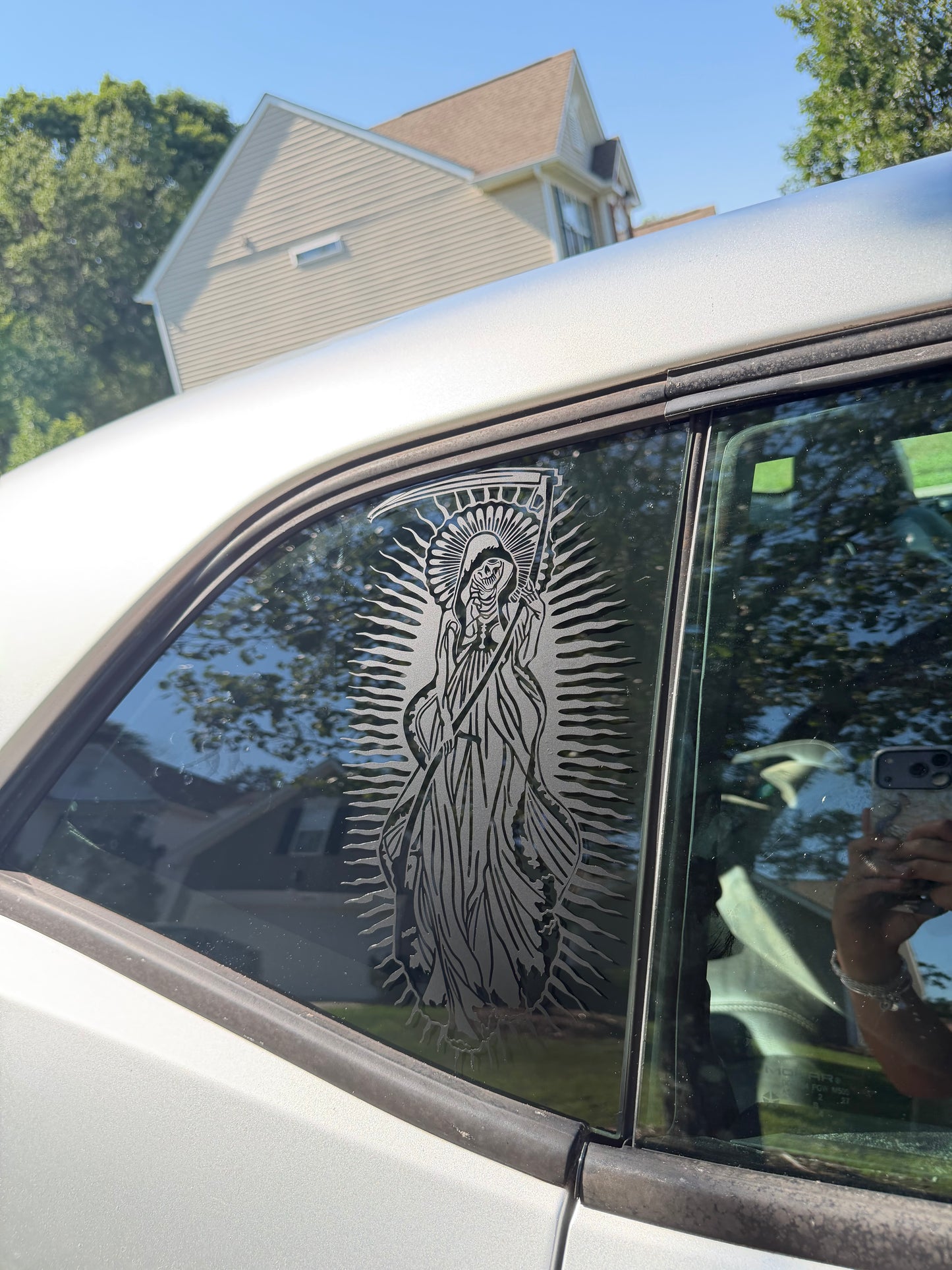 Santa Muerte Decal Sticker