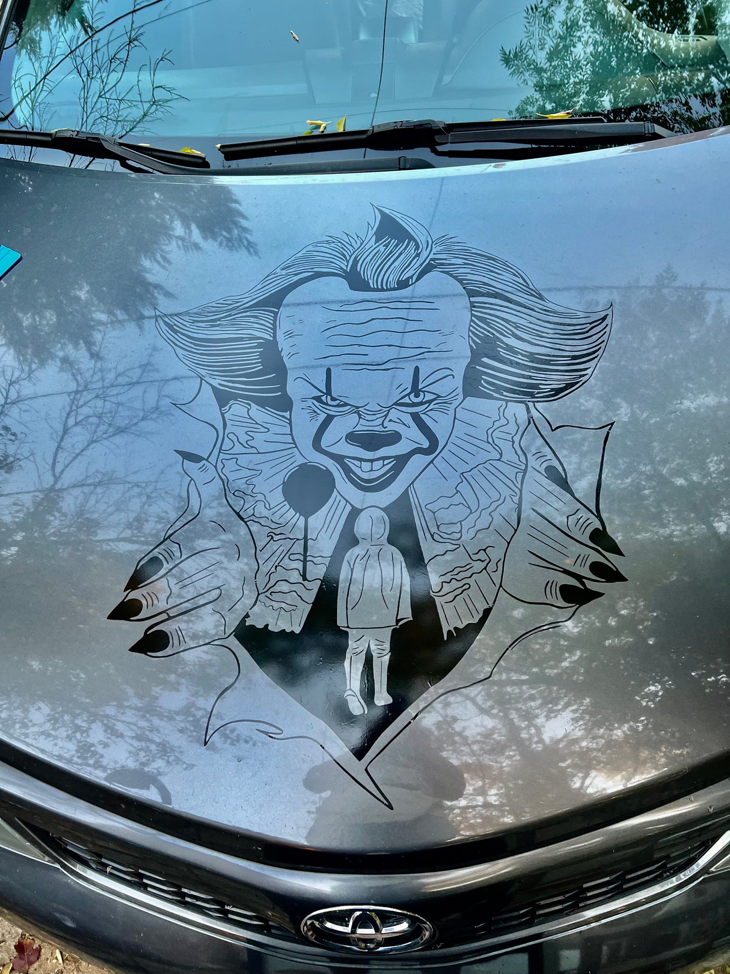 Pennywise Halloween Decal
