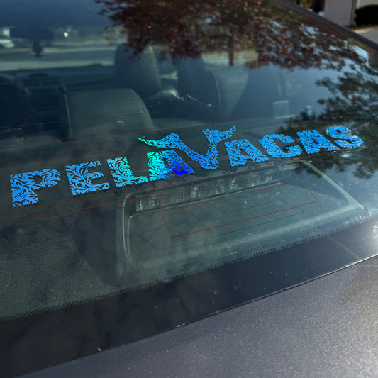 PelaVacas Decal