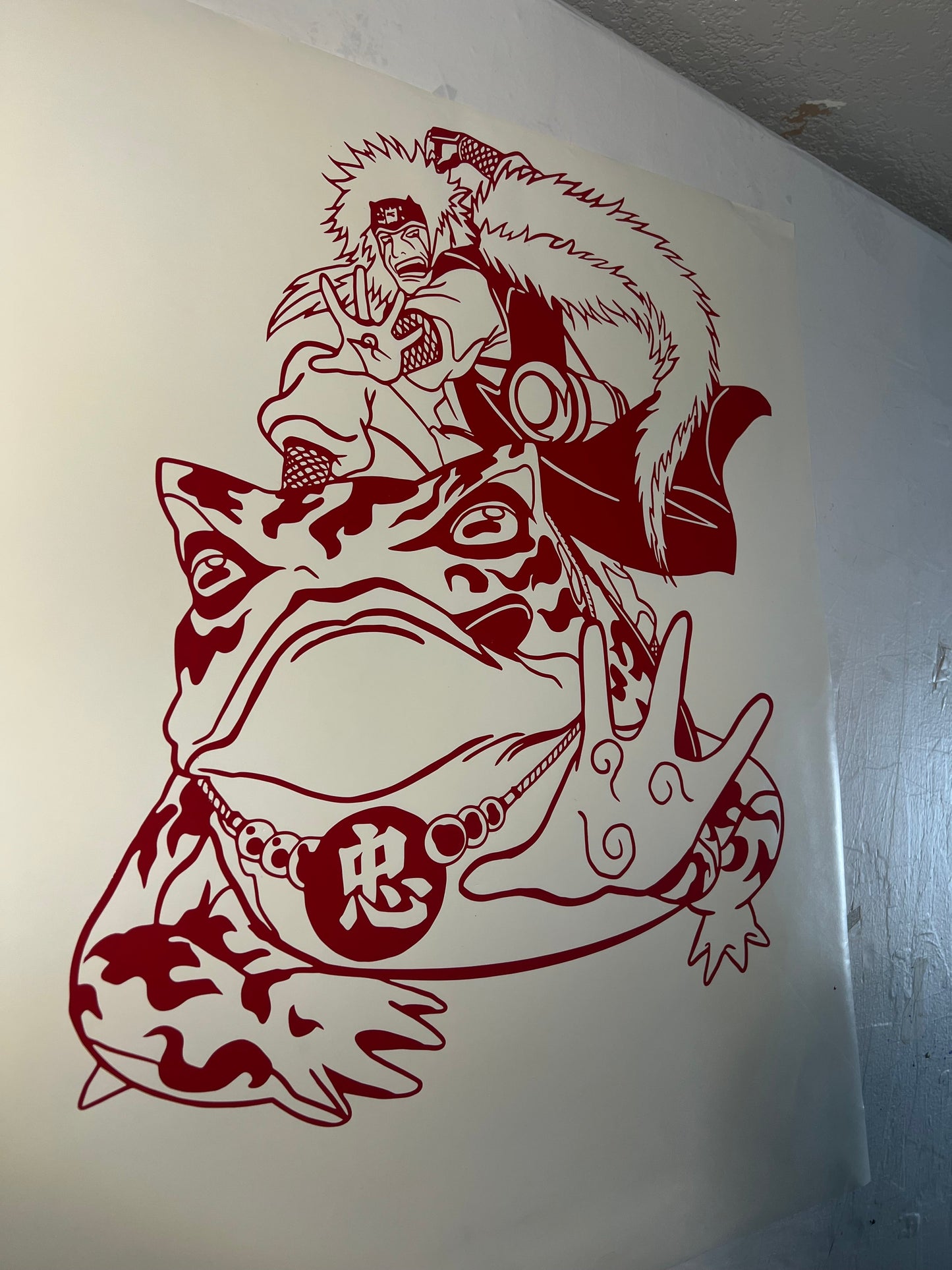 Anime Large Car Graphic | Anime | Vinyl Car Truck Wall Decals | Stickers | Removable | SVG | Birthday Gifts | Fathers Day Gift